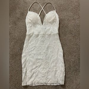 White Sequin Dress β¨π€